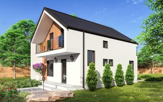 Vila individuala- 135mp utili- 4 camere- 468mp teren-beci - Poză 2