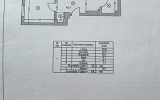 🏡 APARTAMENT 2 CAMERE | 64,2 MP |  BIRUINȚEI DECO - Residence - Poză 30