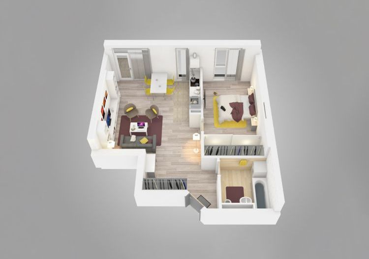 Apartament 2 camere la prima inchiriere - Poză 16
