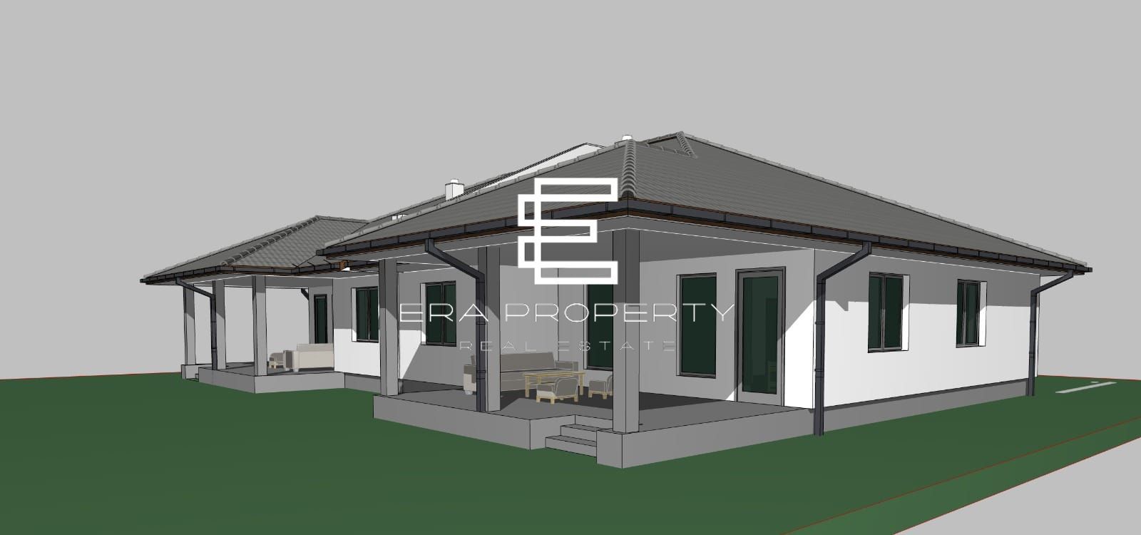 Case pe un singur nivel teren 479 mp cu panouri solare – Cristian/Sibiu - Poză 3