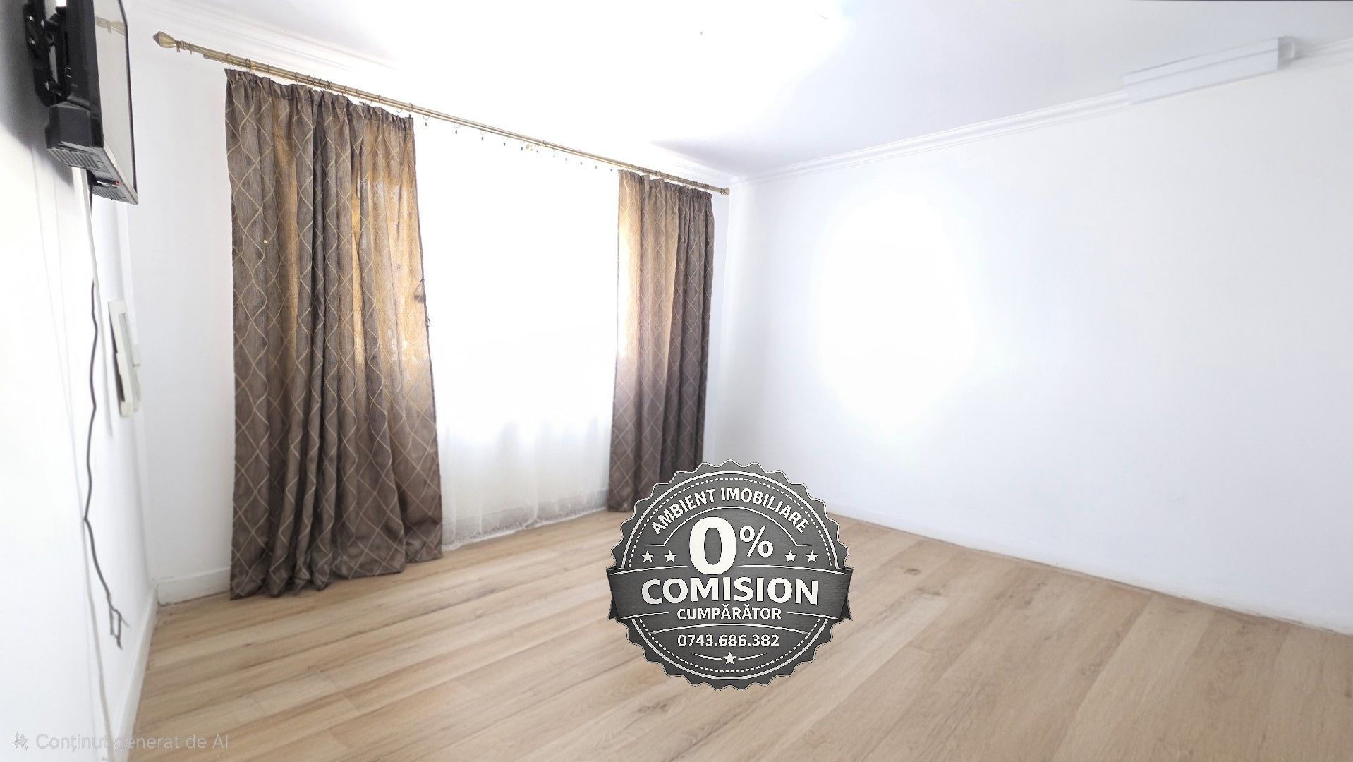 Apartament cu 2 camere (modificat în 3 cam.), etaj 1, VASLUI-zona CRUCEA GĂRII; - Poză 4