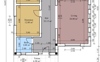 Închiriez casa Miroslava 650euro - Poză 1