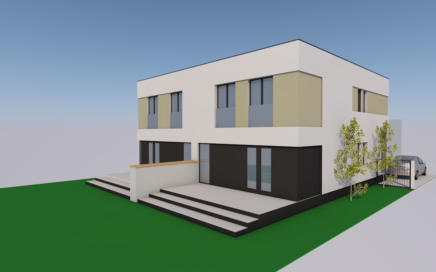 Mehala | Teren 440mp Front 17m | Autorizatie si proiect - cu utilitati - Poză 4