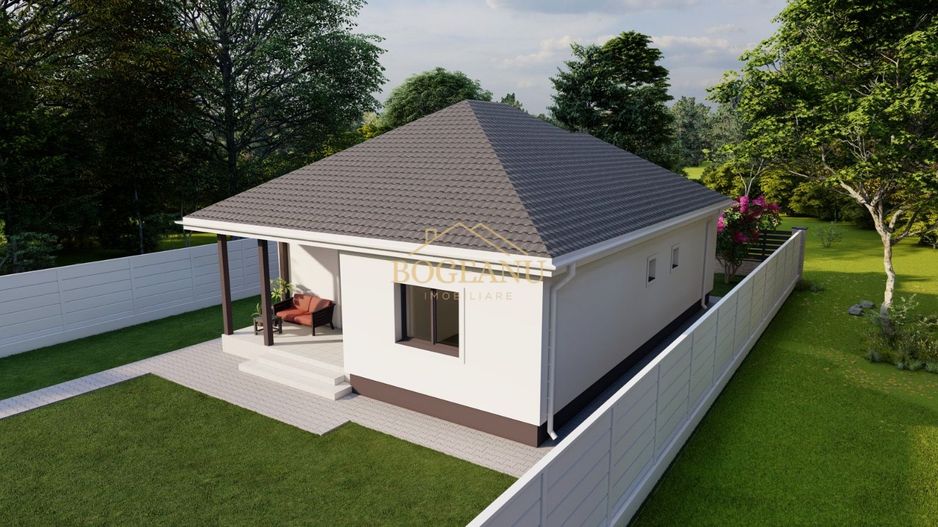 BG124-Teren cu Aut.Constr Proiect Casa parter 614 mp - Poză 12