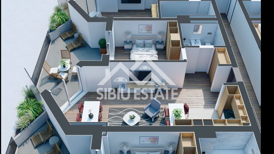 Apartament cu 2  camere-Design avangardist și confort contemporan - Poză 10