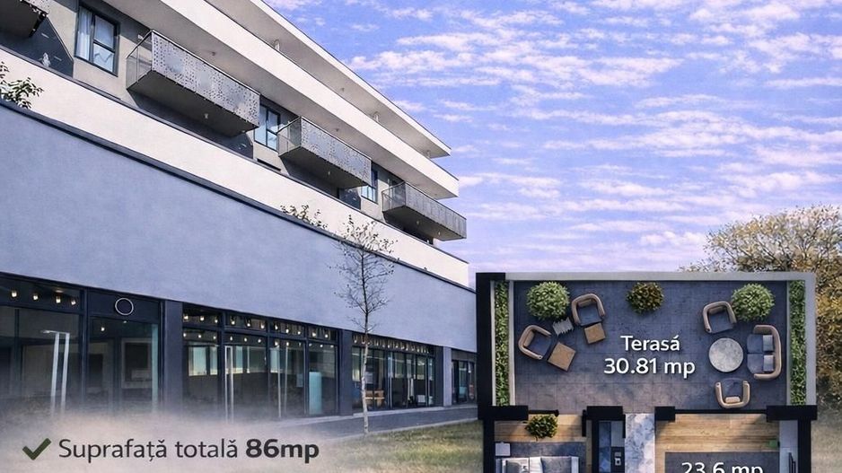 Apartament modern de închiriat - Poză 1