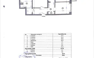 Apartament 3 camere Lacul Tei Doamna Ghica - Schiță 29