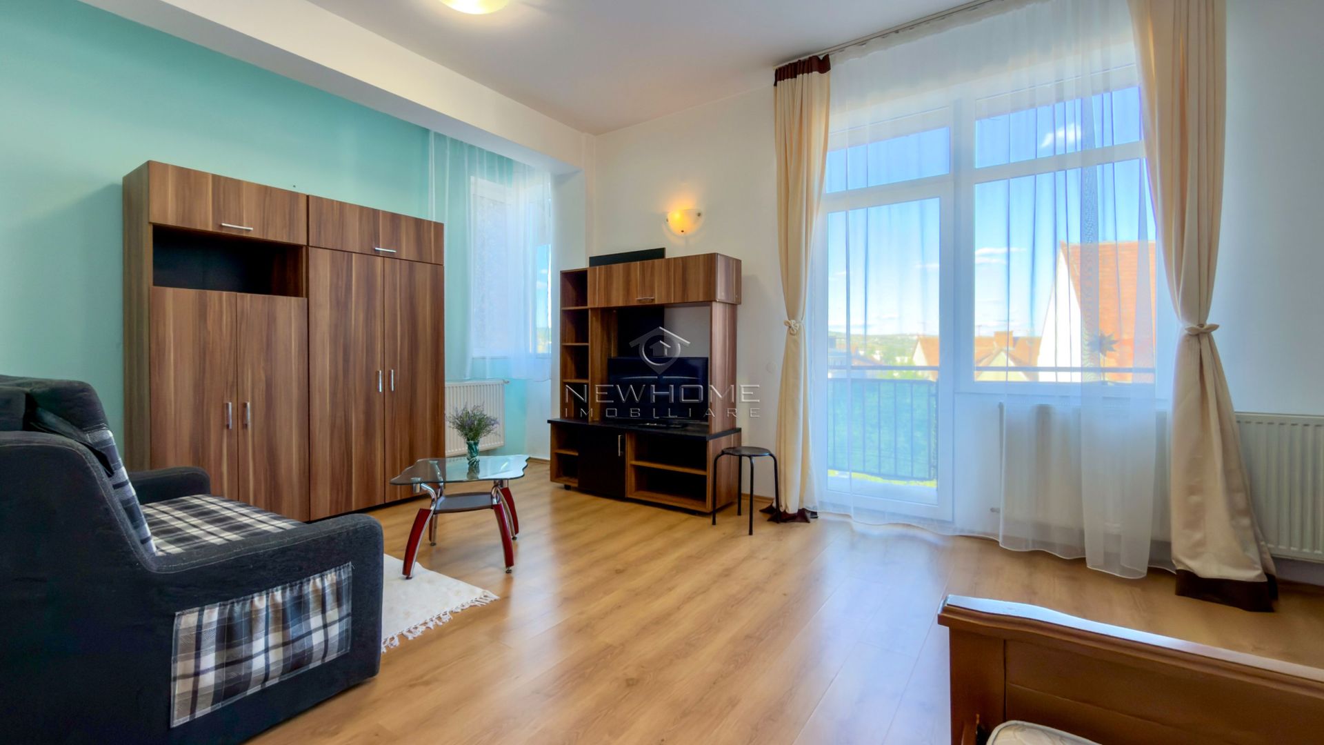 Apartament cu 1 camera de închiriat în zona Centrală - Poză 1