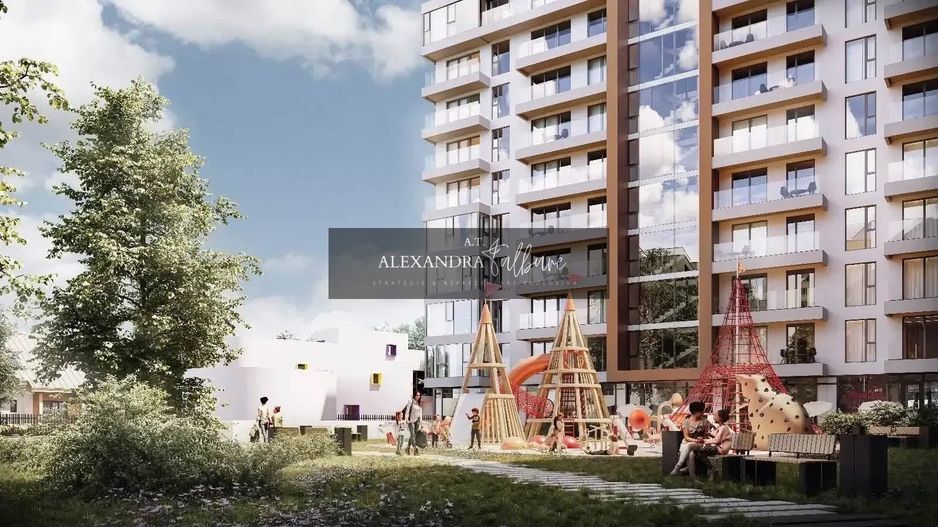Apartament nou de vânzare | 2 camere | etaj intermediar | balcon - Poză 2