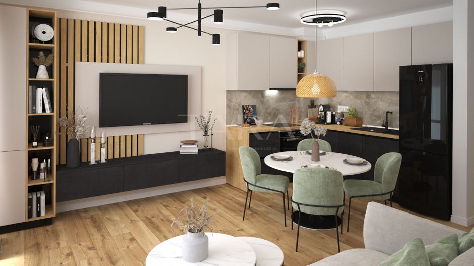 Apartament 2 camere 48 mp + 2 parcări subterane | Parcul Poligon | - Poză 6