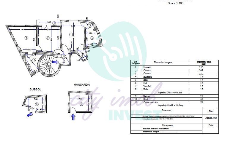 Apartament 3 camere renovat -Foișorul de Foc - Poză 2