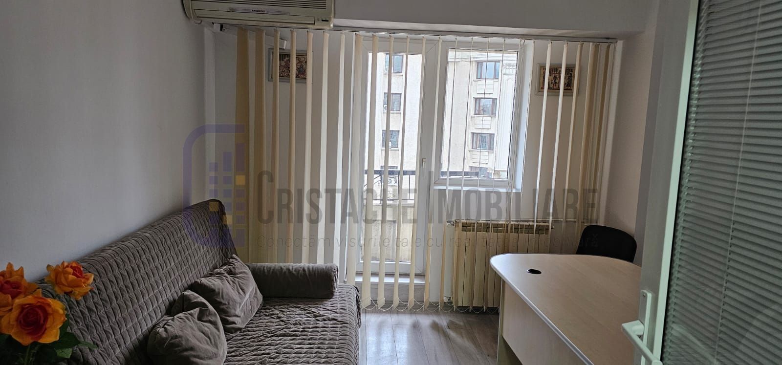 Birou, 5 camere, 2 grupuri sanitare, complet mobilat si utilat - Poză 6