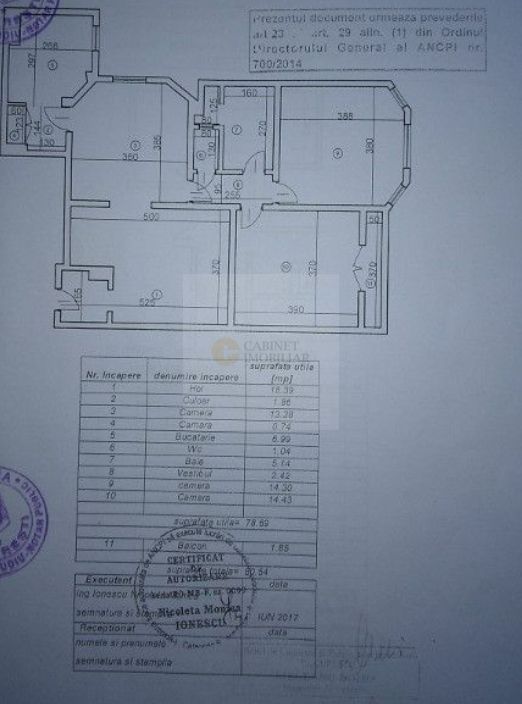 3 camere I Universitate - Batistei I Creditabil I 82 mp - Poză 7