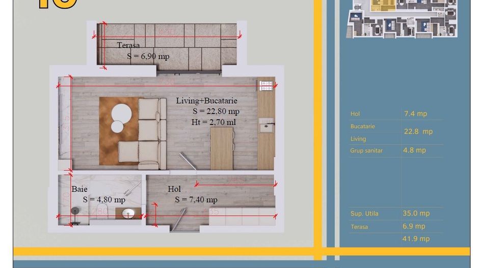 GARSONIERA - IN BLOC P+4  / STR. DRUMUL GURA CALITEI! - Poză 5