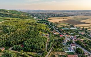 Teren în Miniș, pe deal, 1.150 mp, front 26 m, Drumul Vinului