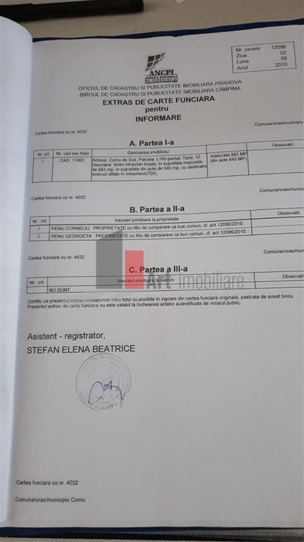 Teren de vanzare Breaza Prahova iesire la DN 1 - Poză 7