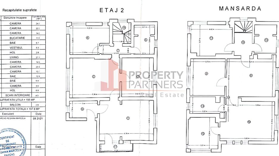 Duplex disponibil  în centrul Bucureștiului. - Schiță 20