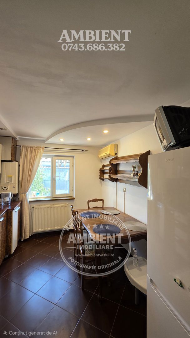 Apartament cu 3 camere, mobilat și utilat, VASLUI - zona CENTRU; - Poză 10