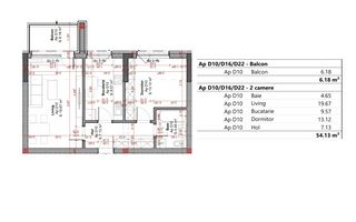 Decomandat Ansamblu premium Metrou Teclu Pallady ikea TVA 9% Comision0 - Poză 5