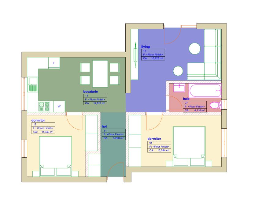 0% COMISION - Apartament de vanzare - Buna Ziua - 3 camere -  parcare - Poză 13