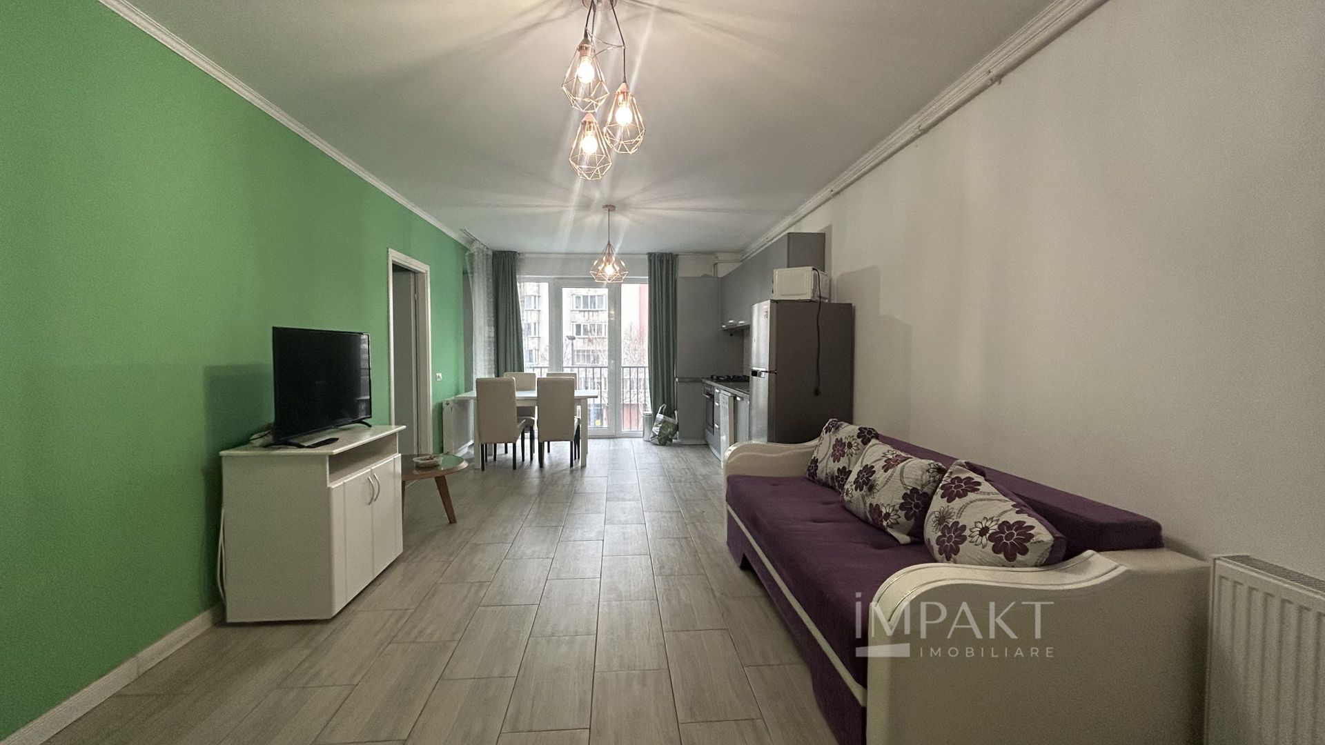 Inchiriere apartament in bloc nou, etaj intermediar + parcare - Poză 3