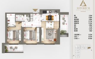 Oferta 3 cam izolatie fonica proiect premium Titan Pallady - Schiță 7