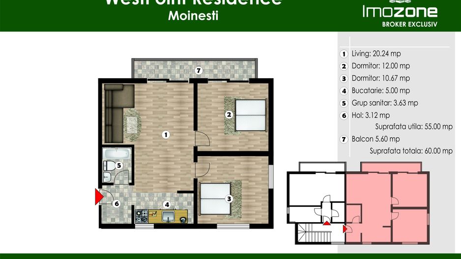 WestPoint  Residence - Moinesti - Schiță 19