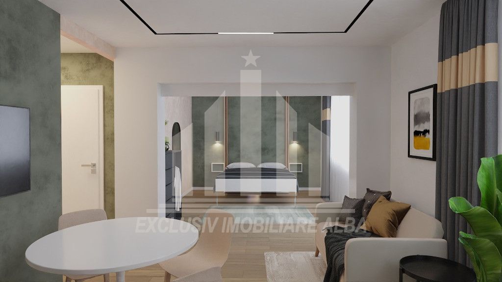 Apartament 2 camere | Open space | 48 mp | Bloc Nou | Alba-Micesti - Poză 2