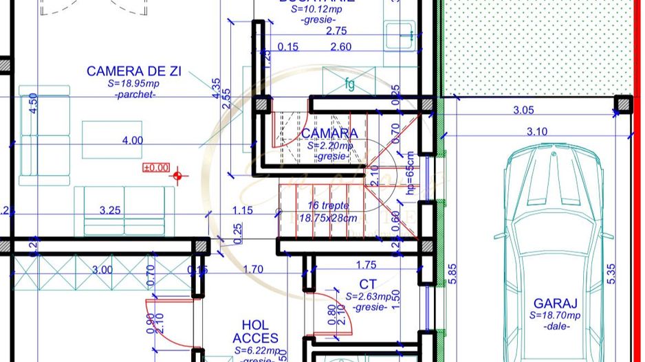 COMISION 0 % | Duplex despartit prin garaj  | Dumbravita , Timisoara - Schiță 20