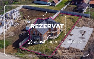 REZERVAT! Casă la roșu cu teren de 752 mp, Mandruloc. Arad - Poză 1