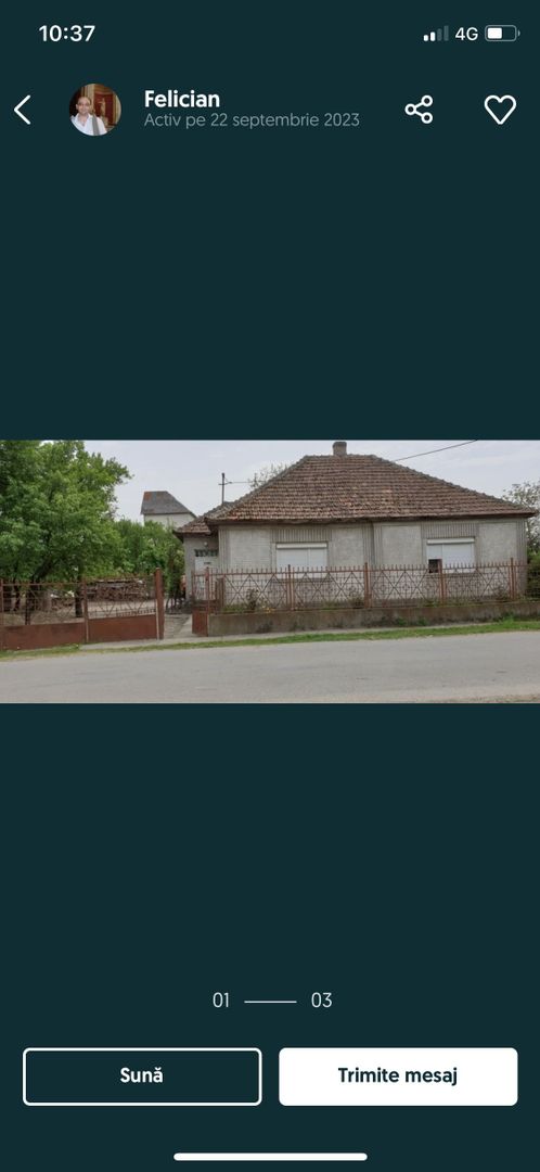Vand casa cu teren ultracentral in Medisu Aurit - Poză 3