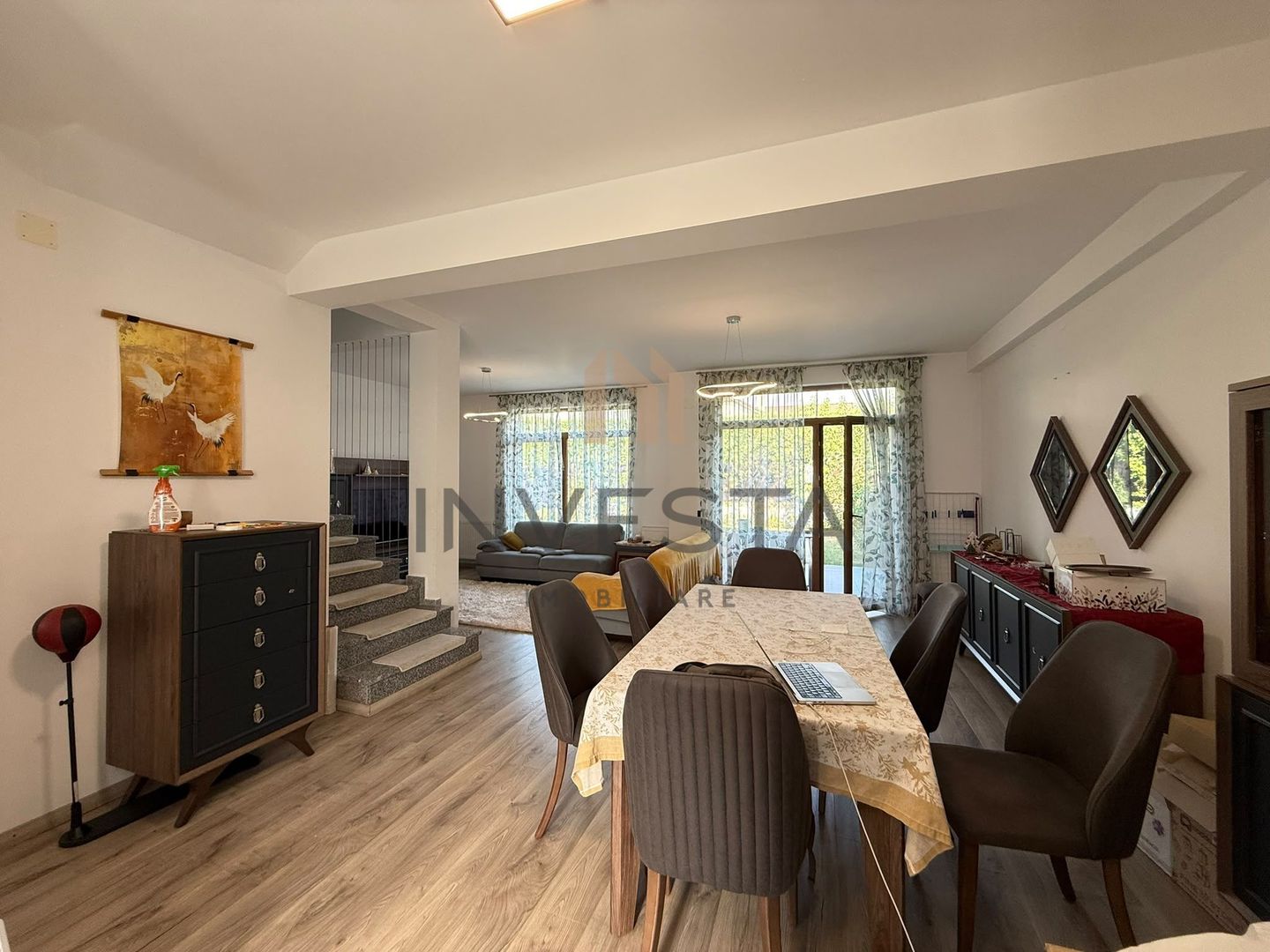 Duplex modern 120 mp utili de inchiriat, teren 293 mp, zona Borhanci! - Poză 3