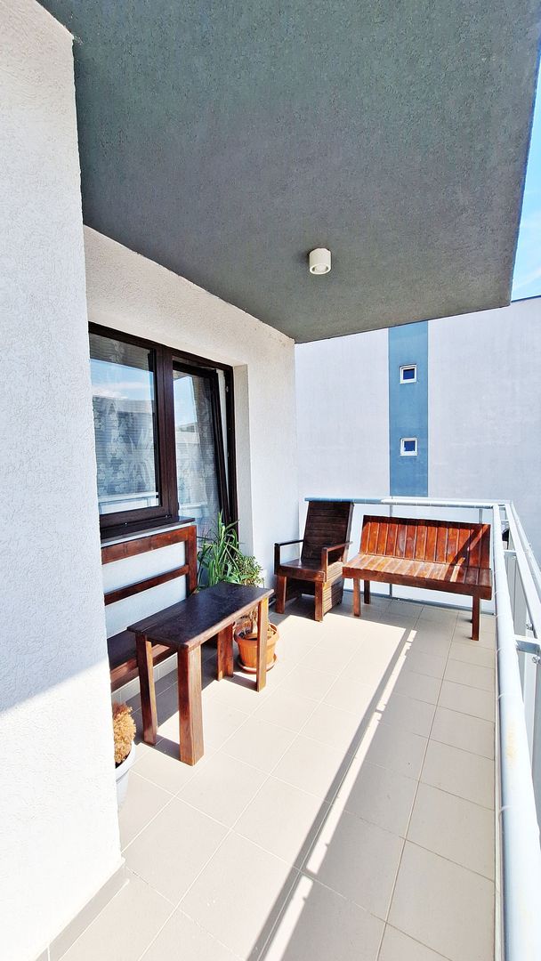 Ghimbav, intrare dinspre Brasov, apartament 3 camere mobilat, 125500 euro - Poză 17