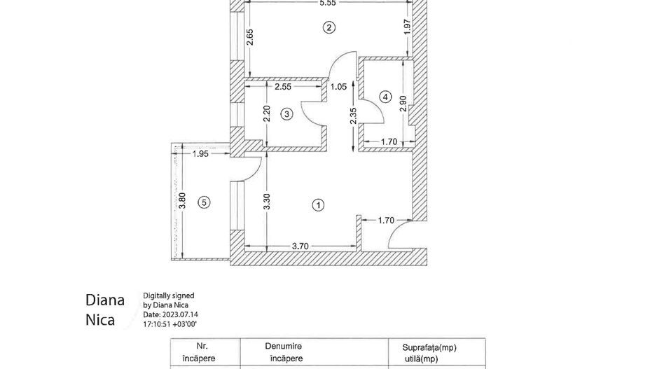 2 camere | 51.7mp suprafata totala | Parcare inclusa | Hils Brauner 9% - Poză 20