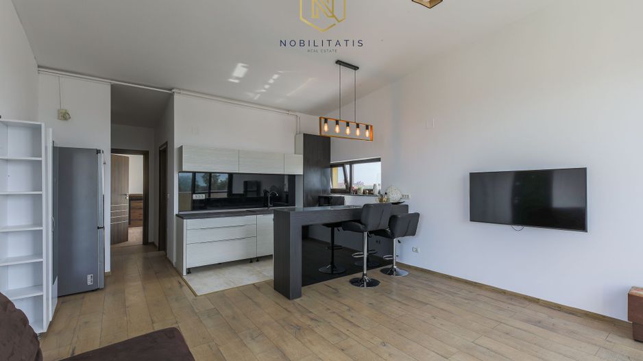 Apartament Giroc, 2 camere | Mobilat & Utilat | Terasa 50 mp & Parcare - Poză 6