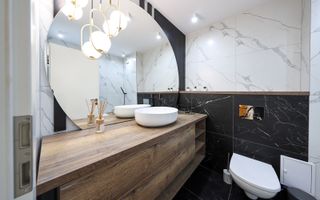 Apartament cu 3 camere, 2 bai, mobilat lux - zona Coresi - Poză 13