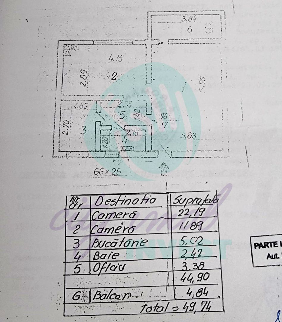 Apartament 2 camere – ultracentral, Sala Palatului -Cișmigiu– vedere panoramică - Poză 3