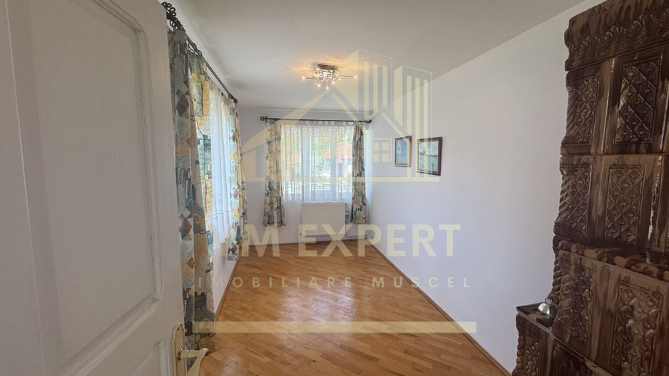 VILA 5 CAMERE, TEREN 4520 MP, LERESTI, ARGES - Poză 6