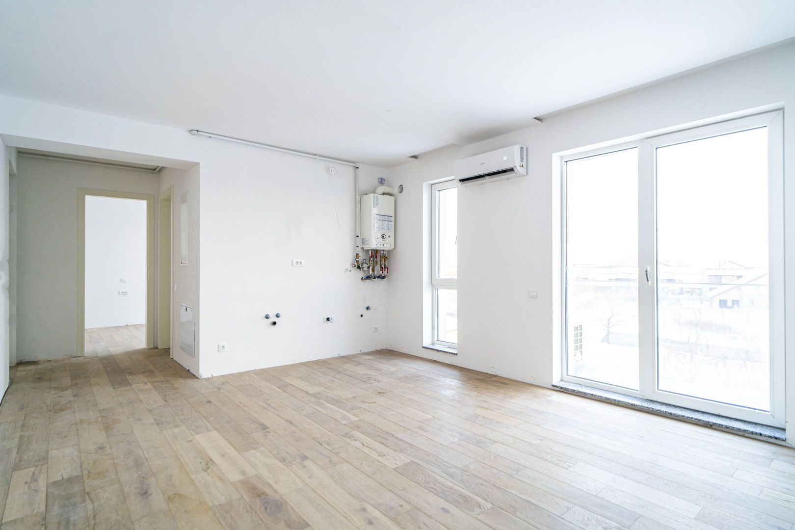 Strada Ghidigeni, zona Raul Doamnei, 2 camere, bloc nou, DOAR PALTA CASH - Poză 3