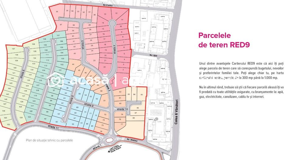 Parcela de teren in ARED CITY, cel mai modern cartier | Fără agenții! - Poză 3