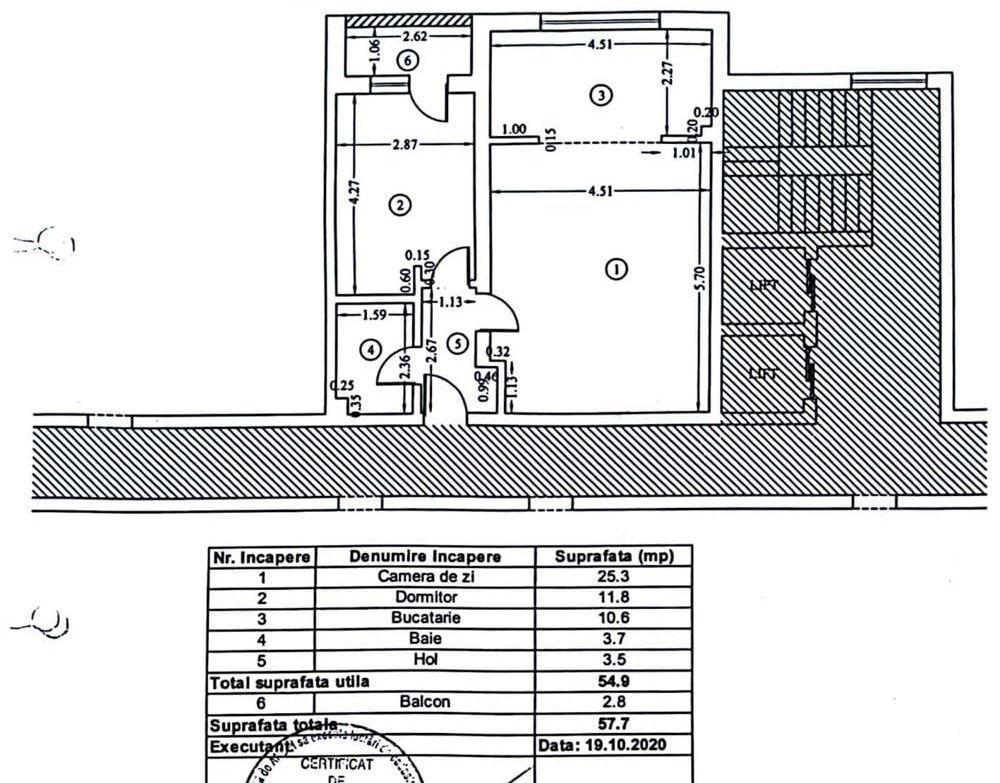Apartament 2 camere,de vanzare 58 mp, bloc 2020, centrală proprie, Drumul Tabere - Poză 10