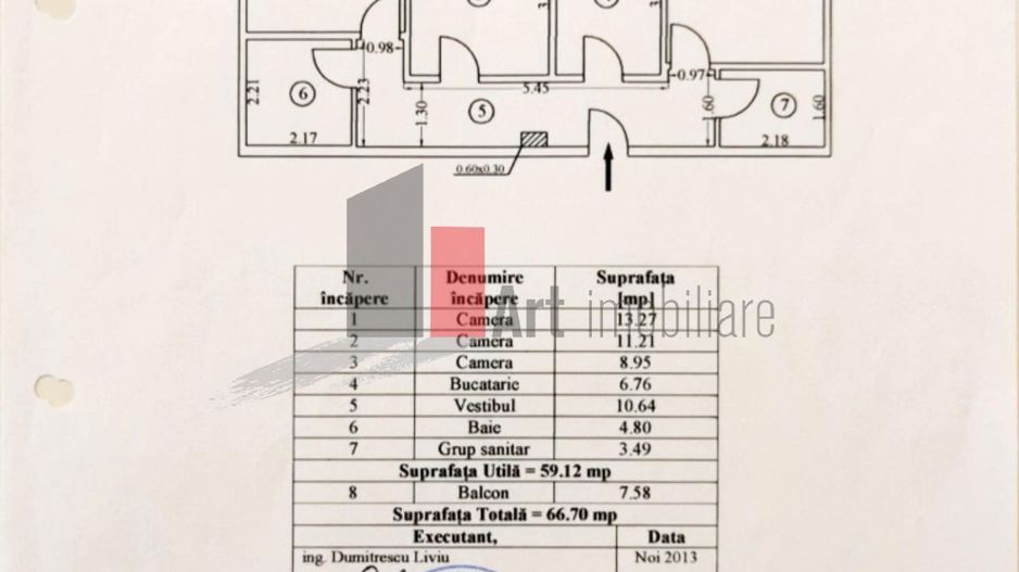 Vânzare apartament decomandat 3 camere cu 2 băi și centrală Metalurgiei - Monaco - Poză 6