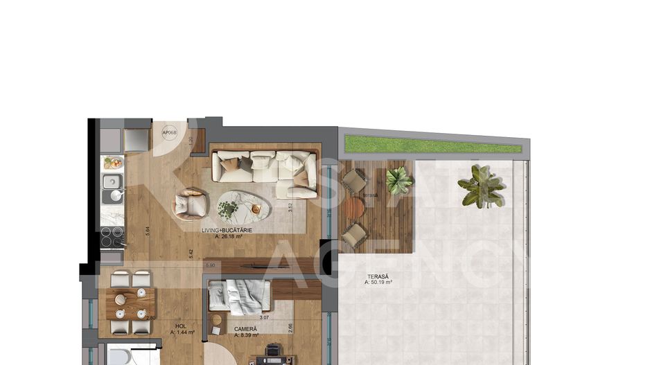 Vânzare, apartament, 3 camere, București - Poză 9