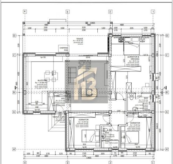 Casă pe parter | 166 mp utili totali | Teren 1010 mp | Balotești - Poză 2