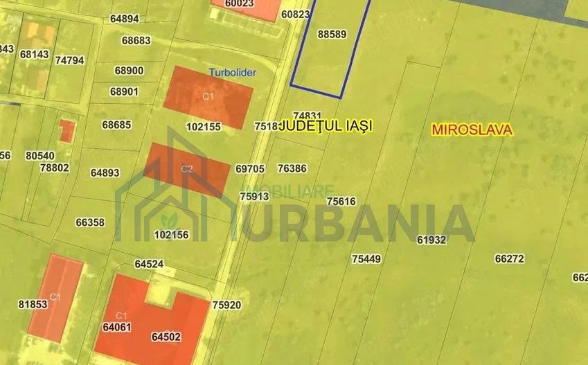Teren intravilan 2.160 mp - Zeelandia Turbolider Hitro vizavi Metro - Poză 2