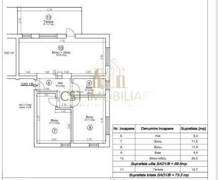 Apartament 3 camere Ghiroda - Poză 6