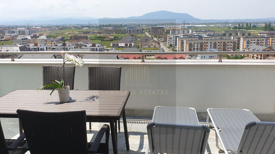 Apartament 2 camere tip penthouse cu terasă panoramică – zona Coresi - Poză 8