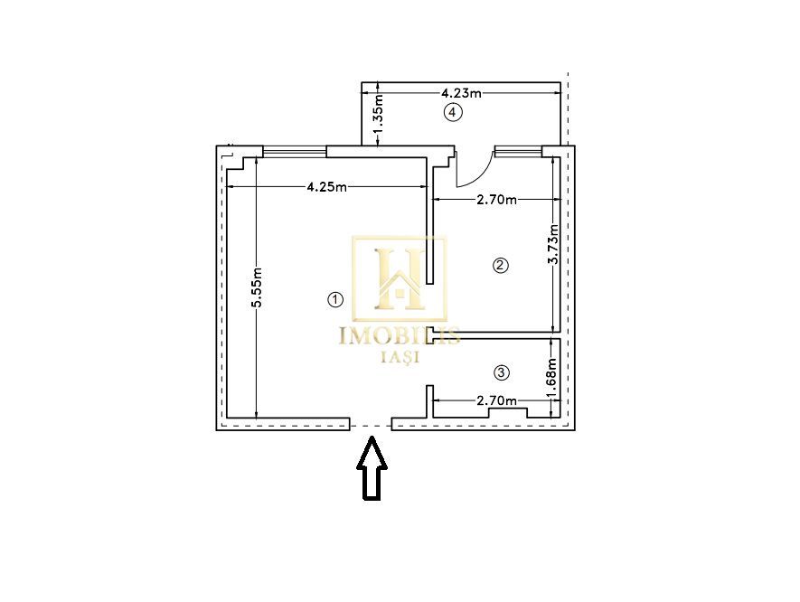Apartament 2 camere INTABULAT Rediu 79200 euro loc parcare inclus - Poză 8