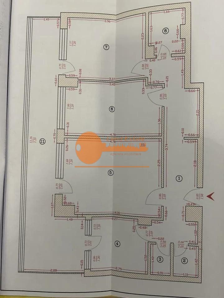 3 camere la 200m de Piata 1 Mai - Ion Mhihalache - Schiță 6
