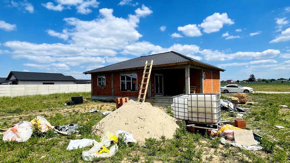 Casă parter semifinisatǎ Sântandrei – 500 mp teren - Poză 3